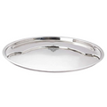 Indian Art Villa Steel Oval Plate, Serving Dishes Tableware Diameter- 16.8" Inch - 825 gms