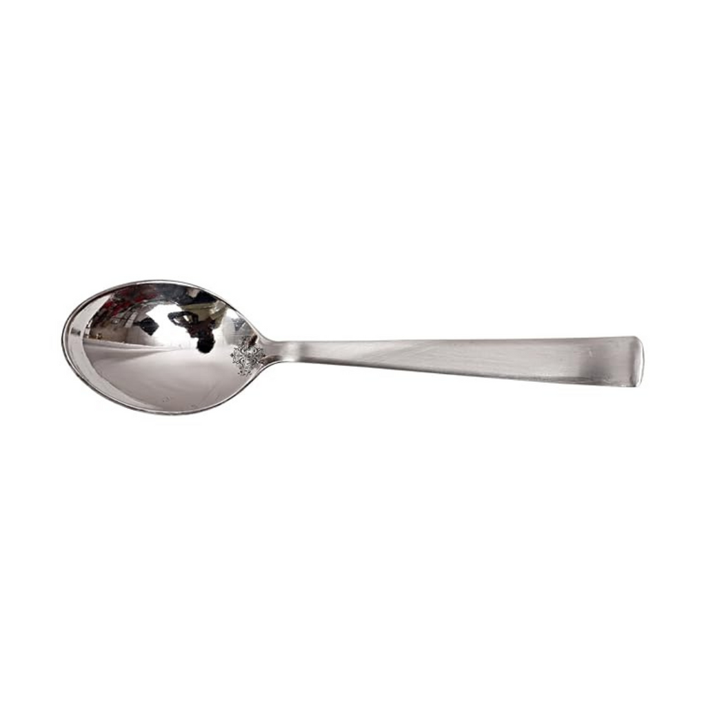 Indian Art Villa Matt Finish Stainless Steel Cutlery Coffee Spoon Set, 4 Pieces