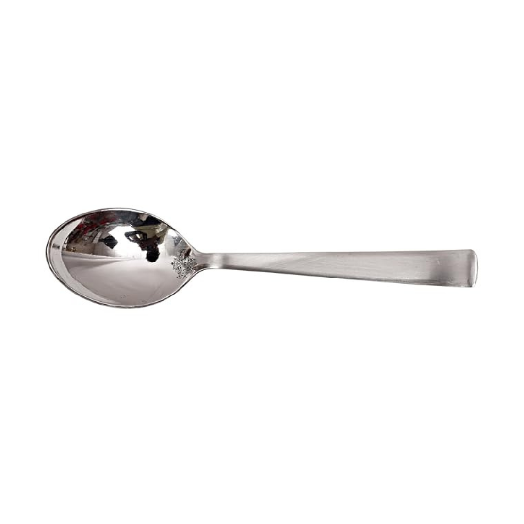 Indian Art Villa Matt Finish Stainless Steel Cutlery Coffee Spoon Set, 4 Pieces