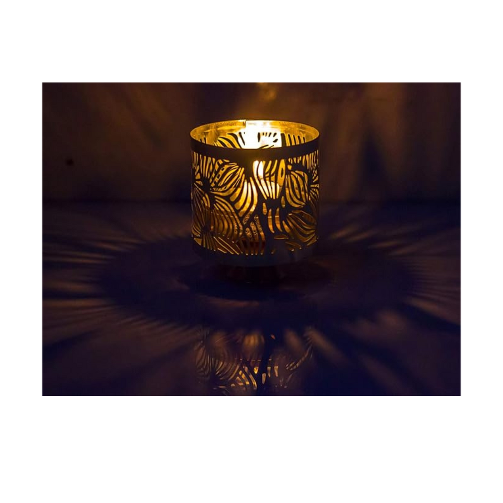 Indian Art Villa Designer Brass Diya Deepak Oil lamp - 110 gms