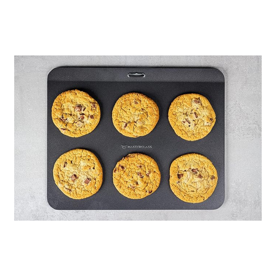 Master Class Baking Sheet for ThinKitchen PFOA Non Stick and Insulated Design Heavy Duty Carbon Steel