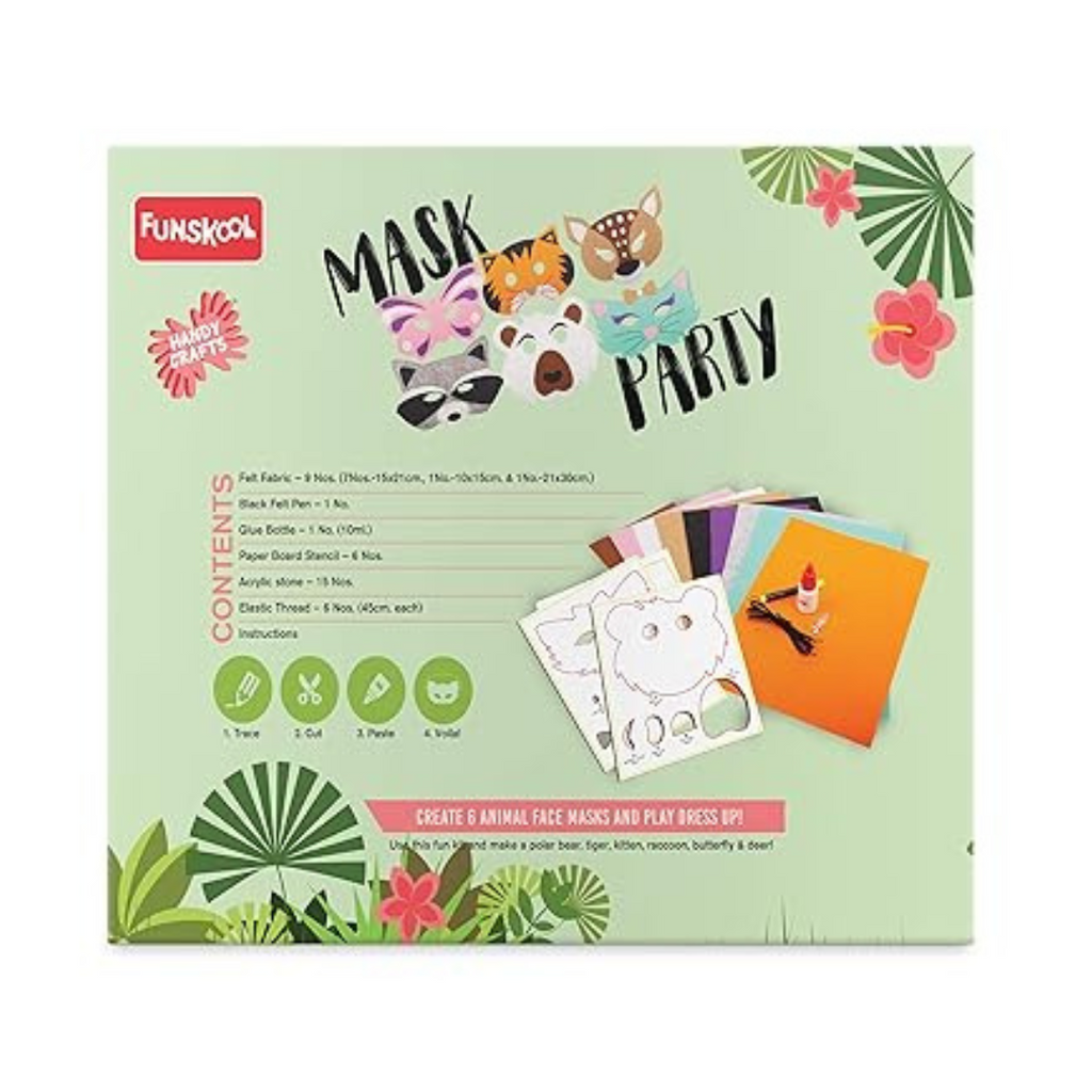 Funskool Handycrafts Mask Party Diy face masks kids