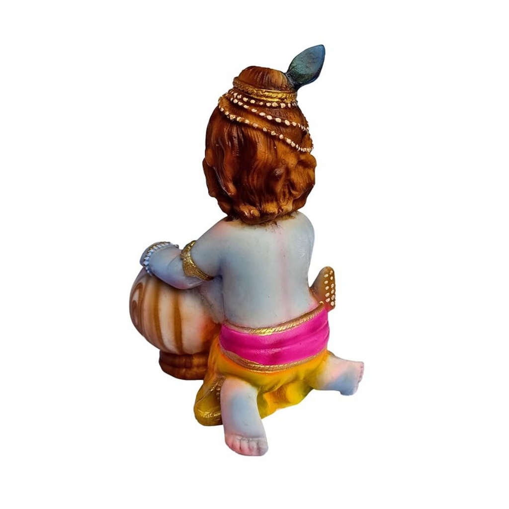 Newven 7 Inch Poly Marble Handcrafted showpiece Idol Decorative Statue Figurine