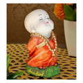 Tiedribbons Resin Buddha Statue Idol Standard Blue 1 Piece