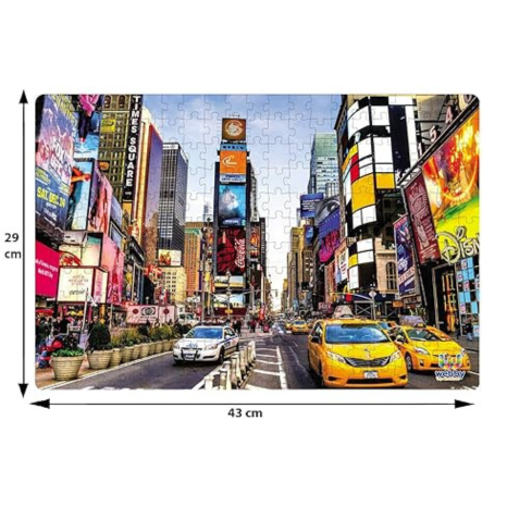 Webby Times Square New York Jigsaw Puzzle 252 Pieces