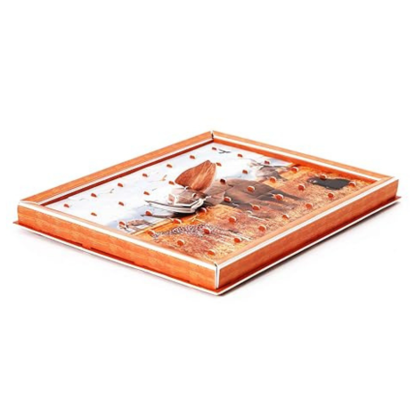 Webby African Savanna Elephant 2D-3D Puzzles with Frame Decoration for Kids 42 Pcs