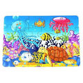 FunBlast Kids Learning Aquatic Life Wooden Paperless Jigsaw Puzzles for Kids 24 Pcs
