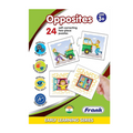 Frank Opposites –(48 Pieces) 24 Self-Correcting 2 Pcs Puzzle Educational Toys and Games - 10303