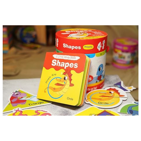 The Book Tree Shapes Puzzle Box for Kids I Educational Toy for Kids Age 2+ I 20 Shaped Jigsaw Puzzle Pieces