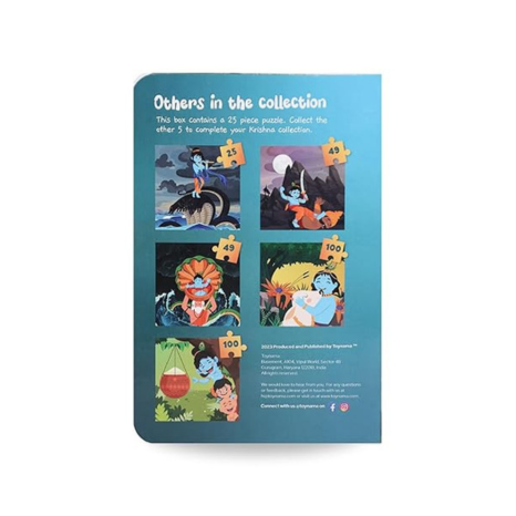 Toynama Educational Toys for Kids Great Giridhar 25 Pcs Jigsaw Puzzles Ages 2+ Cultural Interactive