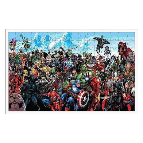 TodFod Wooden Marvel Avengers 160 Piece Panorama Jigsaw Puzzle for Kids & Children