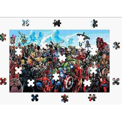 TodFod Wooden Marvel Avengers 160 Piece Panorama Jigsaw Puzzle for Kids & Children