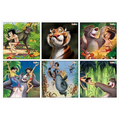 TodFod Wooden Jigsaw Puzzles Toy for Kids & Children The Jungle Book Mowgli & Friends 54 Pieces 6 in 1 Puzzles