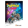 Mittimate Space Ship Model Construction Book for Kids Diy Craft Book for Children
