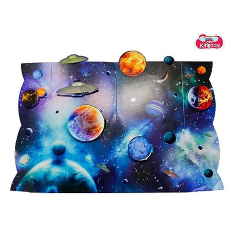 Mittimate Space Ship Model Construction Book for Kids Diy Craft Book for Children