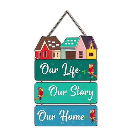 Angel Infinite Home Quote Decorative Wall Art Wooden Wall Hanger For Living Room Bedroom