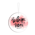 Blue Finch Welcome to Our Home Sign Wooden Front Door Decor Welcome Door Wall Hanging