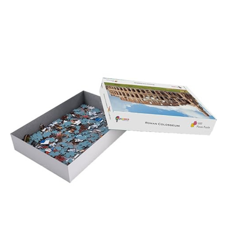 Popcorn Games & Puzzles Roman Colosseum 500 Piece Jigsaw Puzzle for Kids for Age 12+ and for Adults