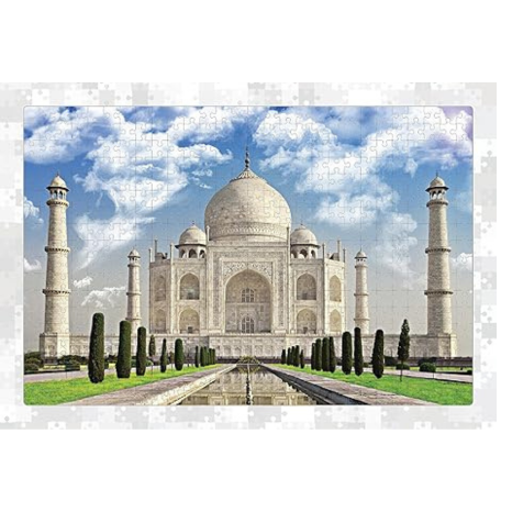 Popcorn Games & Puzzles Taj Mahal 500 Piece Jigsaw Puzzle for Kids for Age 12+ and for Adults