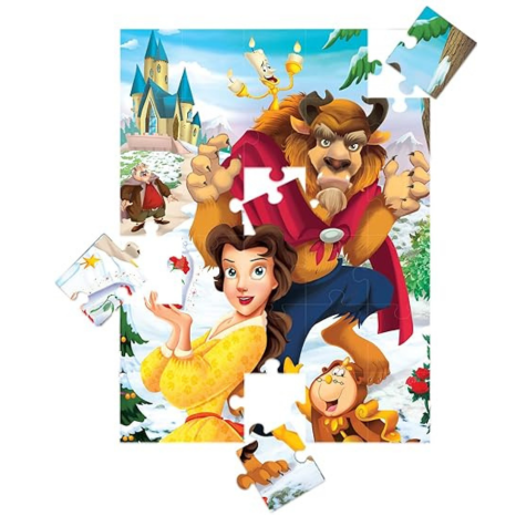 Popcorn Games and Puzzles Beauty and The Beast