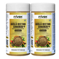 Iyush Herbal Ayurveda Amla Reetha Shikakai 13 Herbs In One Hair Pack Each - 100 gms (Pack of 2)