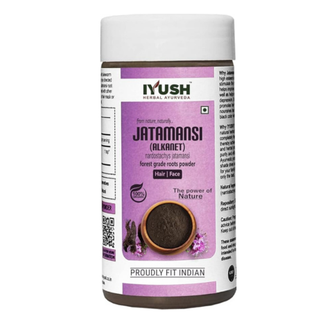 Iyush Herbal Ayurveda Jatamansi Powder - 100 gms (Brown)