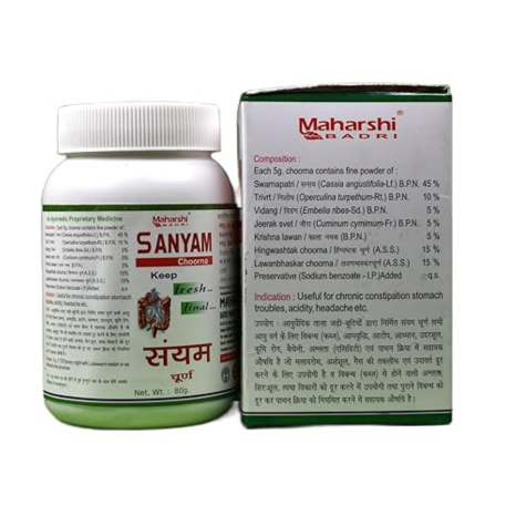 Maharshi Badri Sanyam Churna - 80 gms (Pack of 2)