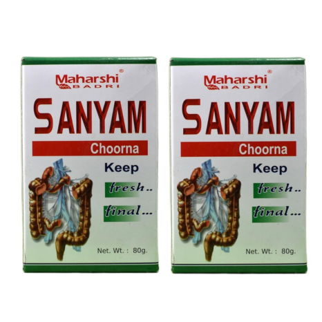 Maharshi Badri Sanyam Churna - 80 gms (Pack of 2)