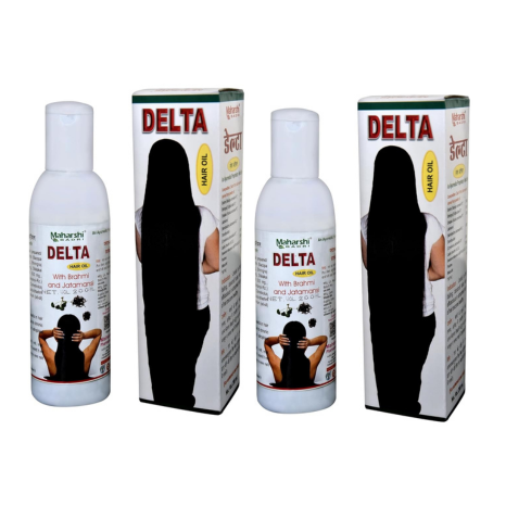 Maharshi Badri Delta Hair Oil - 100 ml Each (Pack of 2)