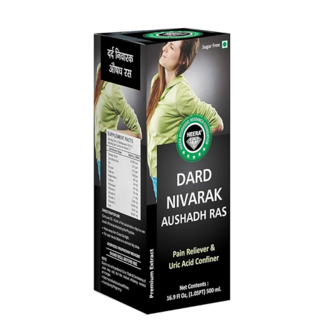 True Essence Research Foundation Dard Nivarak Aushadh Ras - 500 ml Each (Pack of 2)