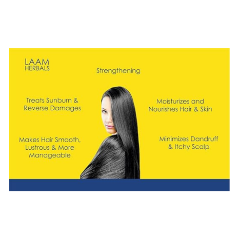 Laam Herbals Organic Badam Ka Tel Almond Oil - 50 ml