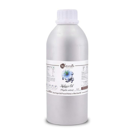 Naturalis Essence Of Nature Extra Virgin Cold Pressed Kalonji Black Seed Oil - 1000 ml