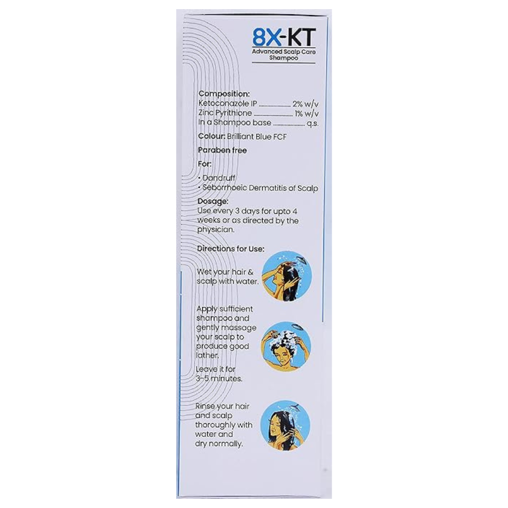 Cipla 8x - Ketoconazole Shampoo - 60 ml