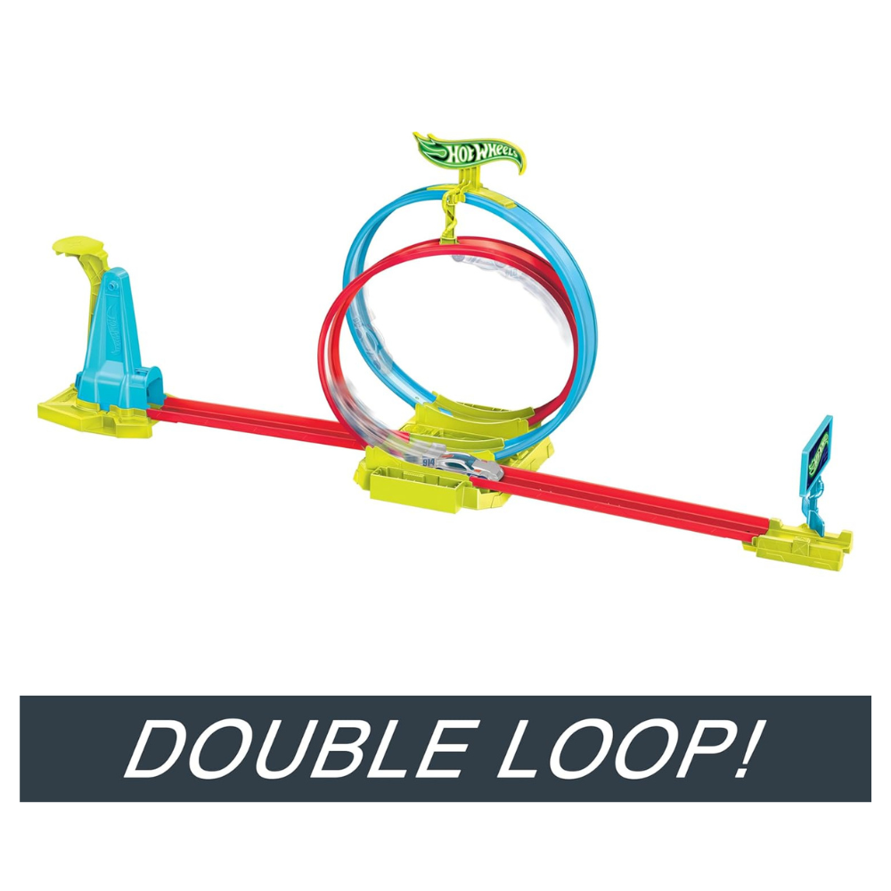 Hot Wheels Neon Speeders Track Set