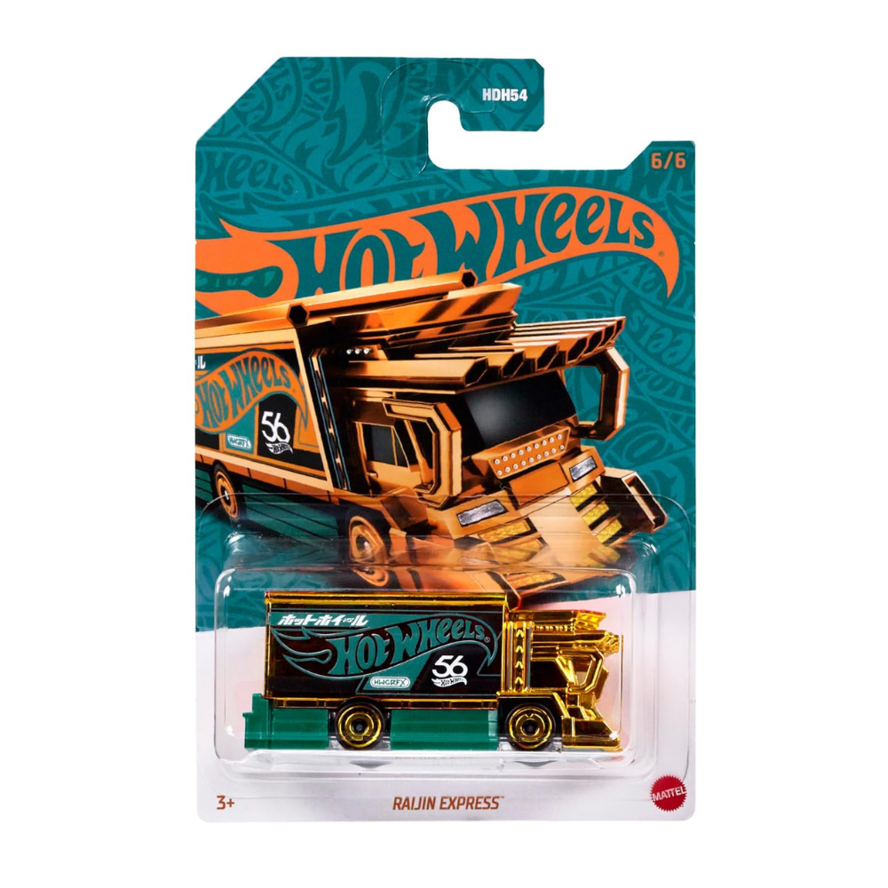 Hot Wheels 1:64 Scale Die-Cast Vehicle Raljin Express