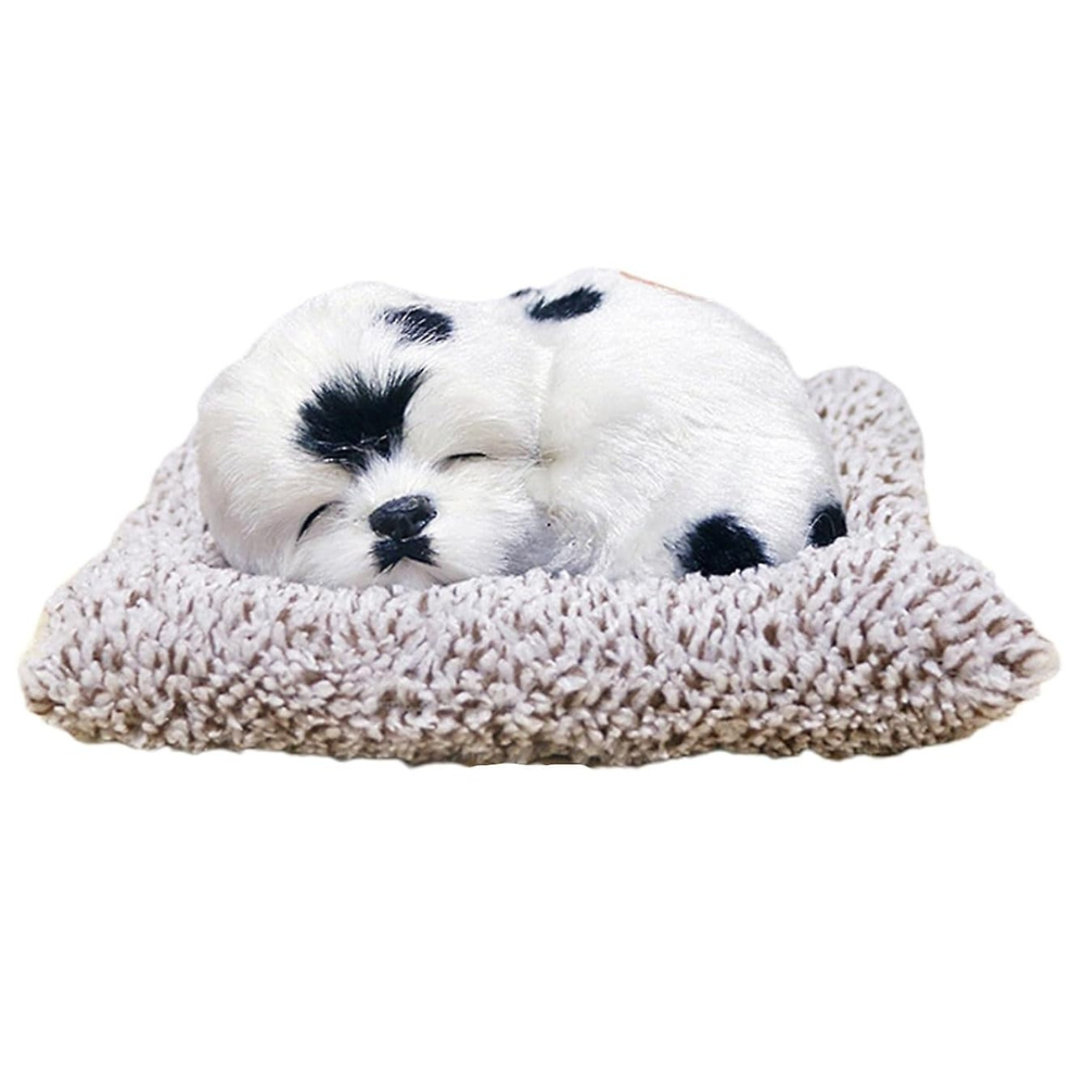 Tickles Sleeping Dog On Carpet Silicone Animal Toy 15 cm
