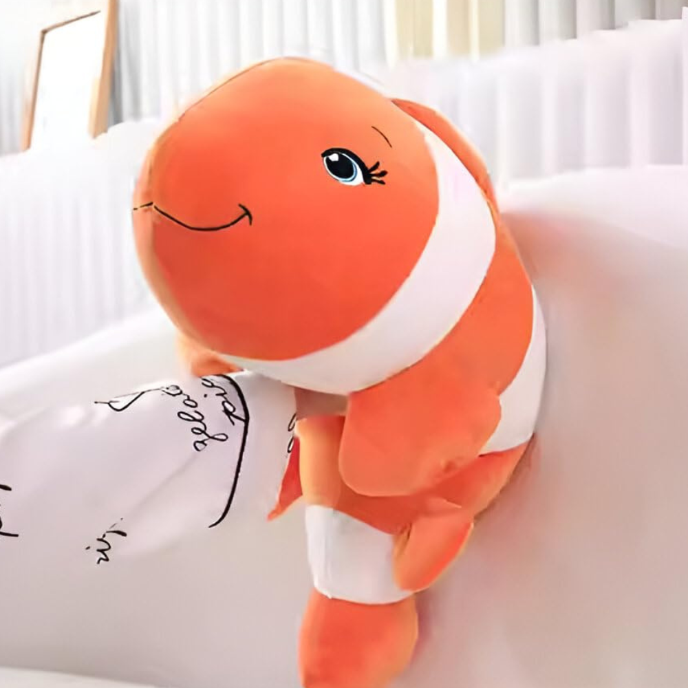 Tickles Nemo Fish Soft Stuffed Plush Sea Animal Pillow for Kids 25 cm