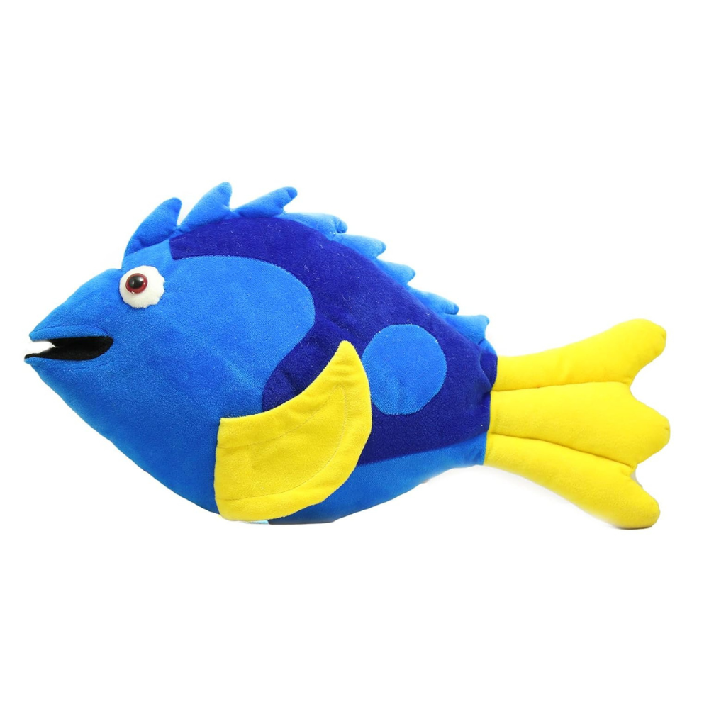 Tickles Finding Dory Whispering Waves Soft Stuffed Plush Animal Toy for Kids Color Blue 38 cm