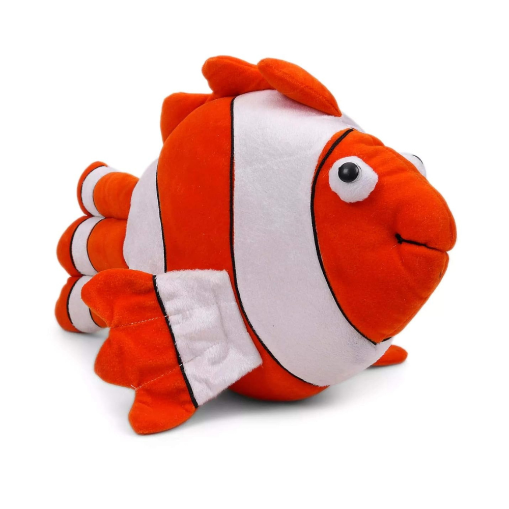 Tickles Orange Finding Nemo Stuffed Soft Plush Animal Toy for Kids 41 cm