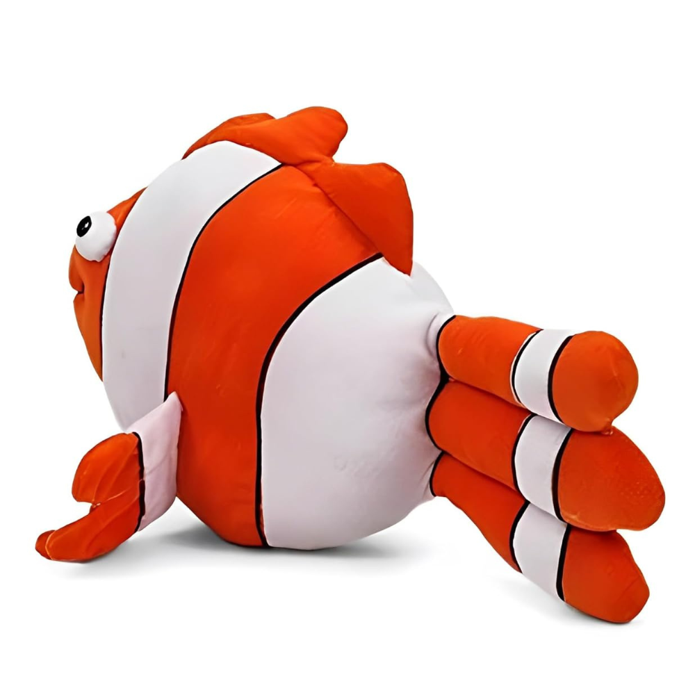 Tickles Orange Finding Nemo Stuffed Soft Plush Animal Toy for Kids 41 cm