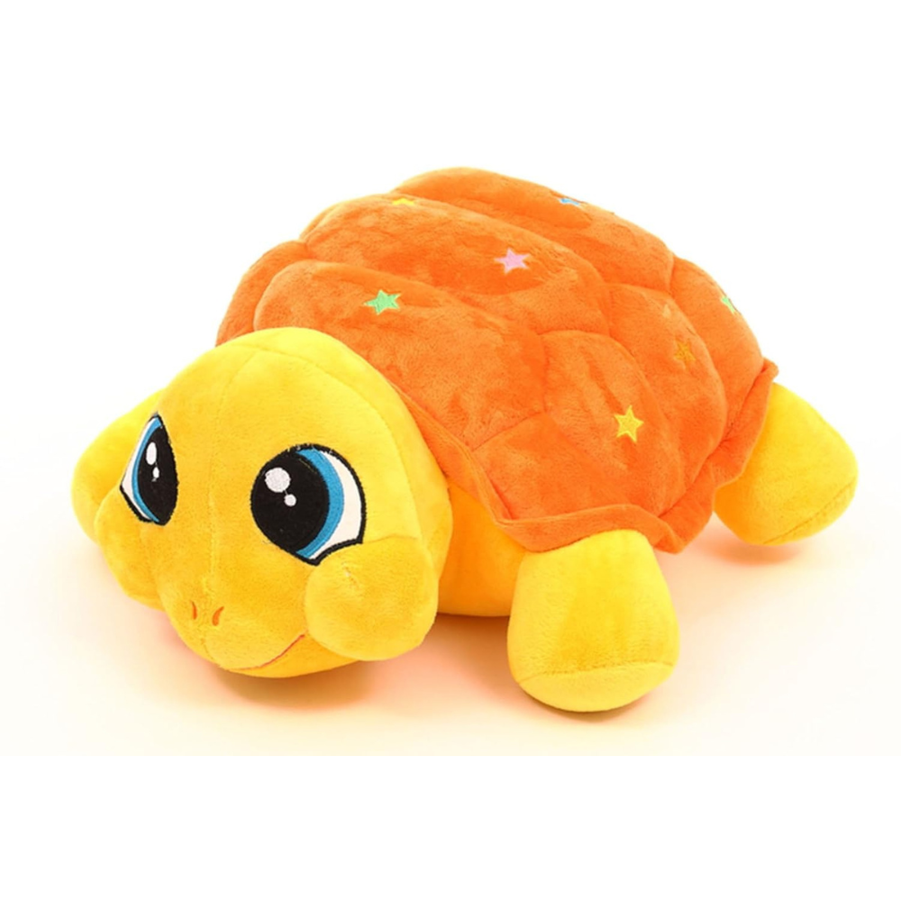 Tickles Colourful Tortoise Stuffed Soft Plush Animal Toy for Kids Color Multi-Color 35 cm