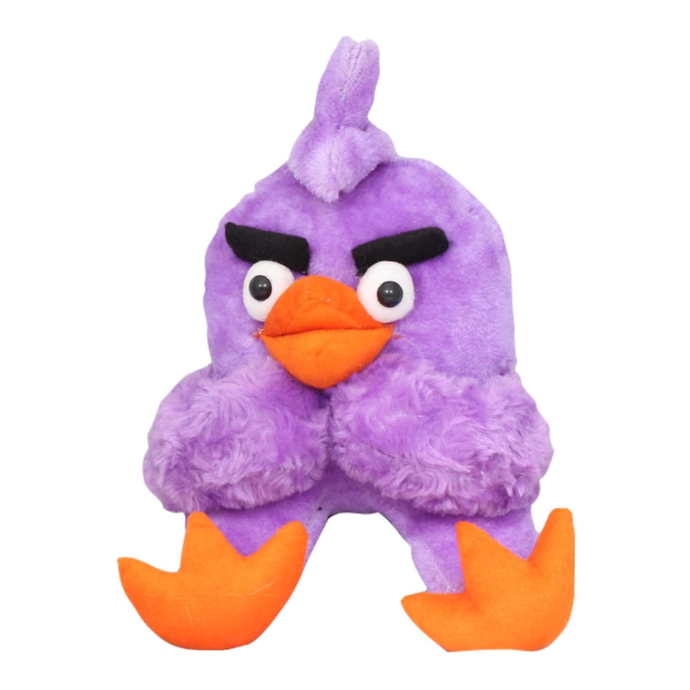 Tickles Standing Angry Bird Cartoon Character Soft Stuffed Plush Toy for Kids 30 cm
