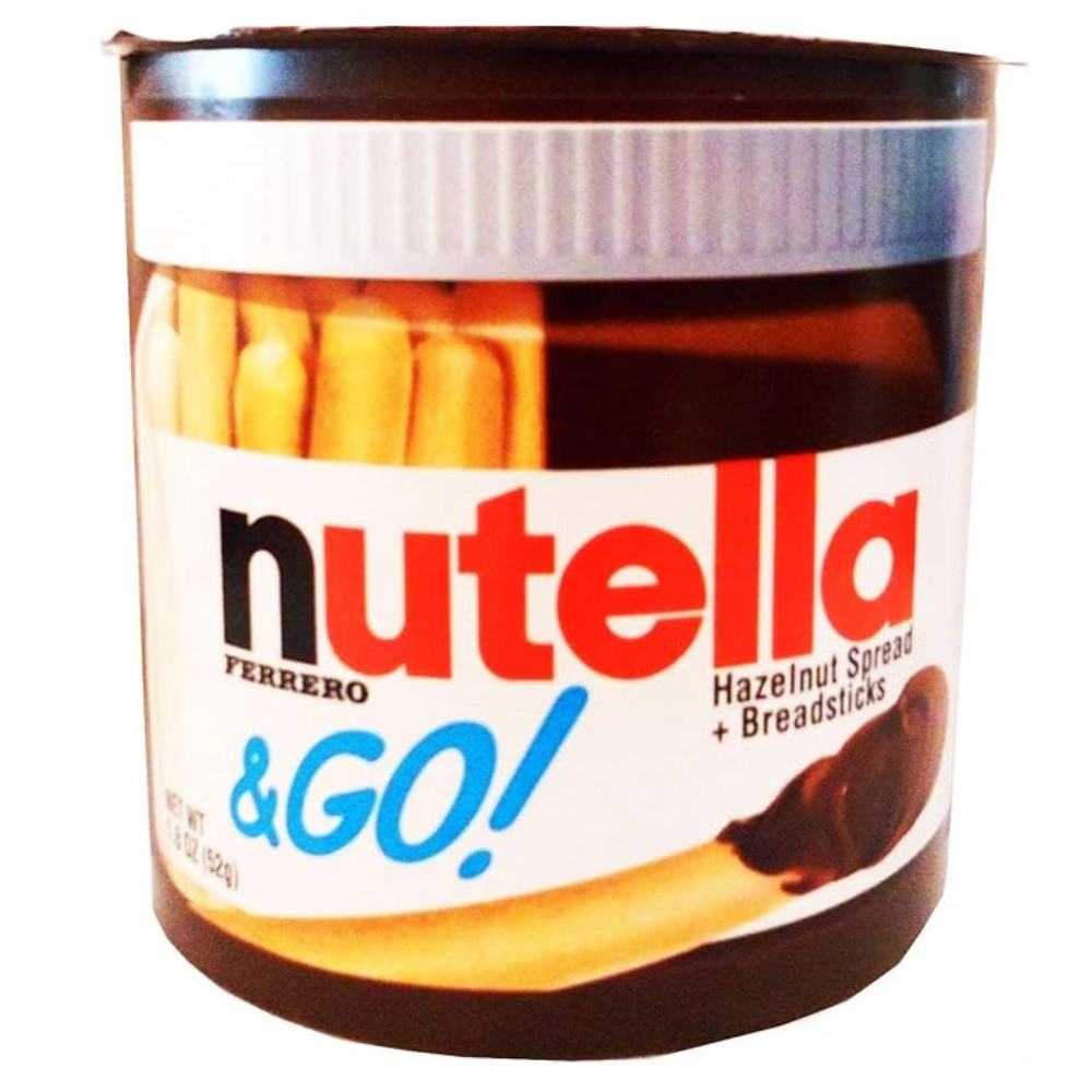 Nutella & Go Hazelnut Spread & Malted Bread Sticks - 52 gms