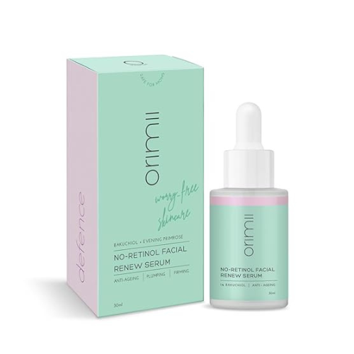 Orimii No Retinol Face Serum with 1% Bakuchiol Anti Ageing - 30 ml