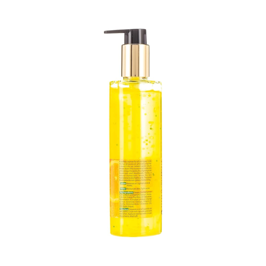 Vaadi Herbals Pvt Ltd Honey Lemon Face Wash With Jojoba Beads - 250 ml