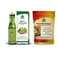 Havintha Natural Hair Shampoo with Amla, Reetha, Shikakai and Methi dana - 227 gms (Combo Pack of Shampoo and Hair Oil)