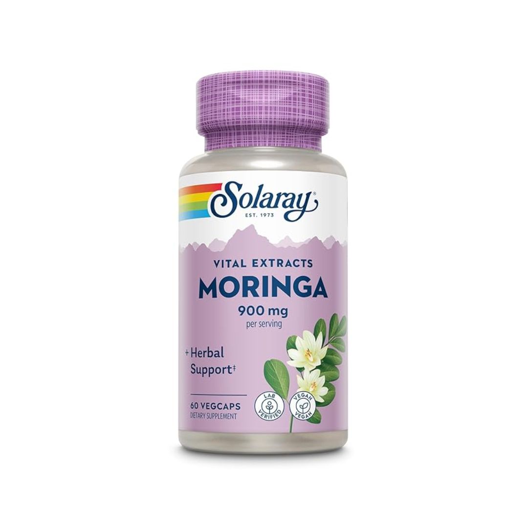 Solaray Moringa Leaf Extract 450 mg - 60 Caps