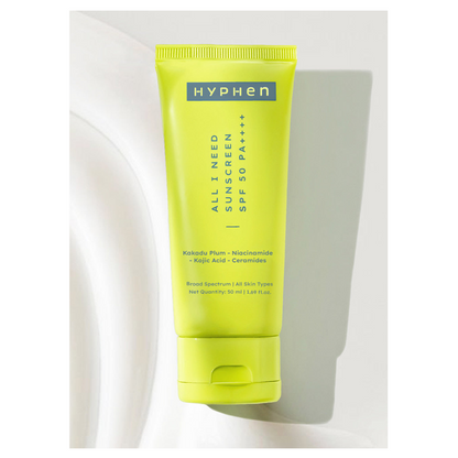 Hyphen All i Need Sunscreen Spf 50 Pa++++ - 50 ml