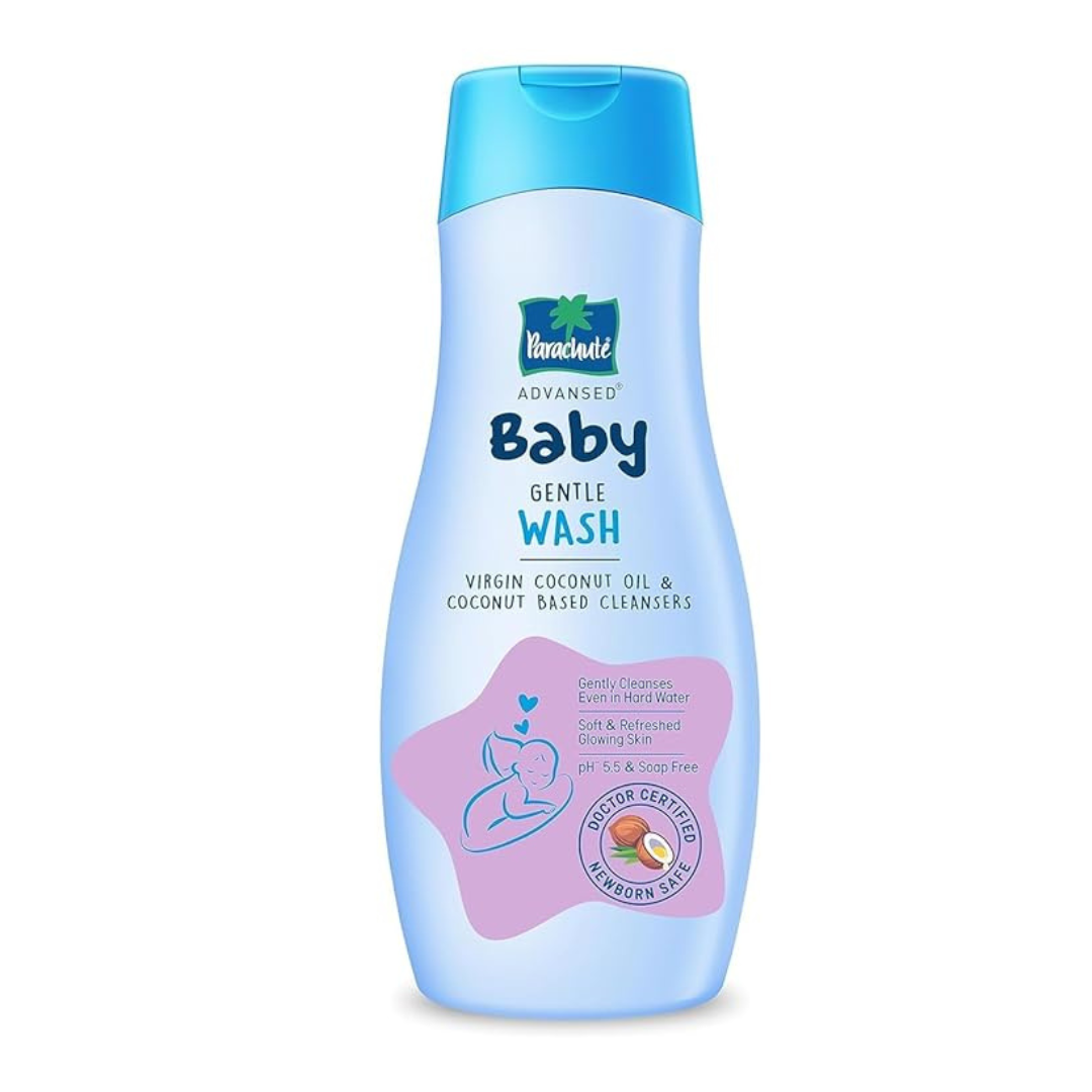 Parachute Advansed Baby Gentle Wash for New Born - 410 ml