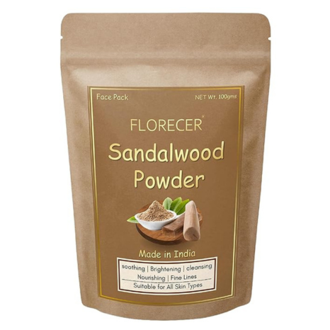 Florecer Sandalwood Powder For Face Pack - 100 gms